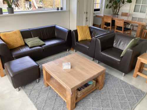 Te koop: Bank en 2 fauteuils Bonito