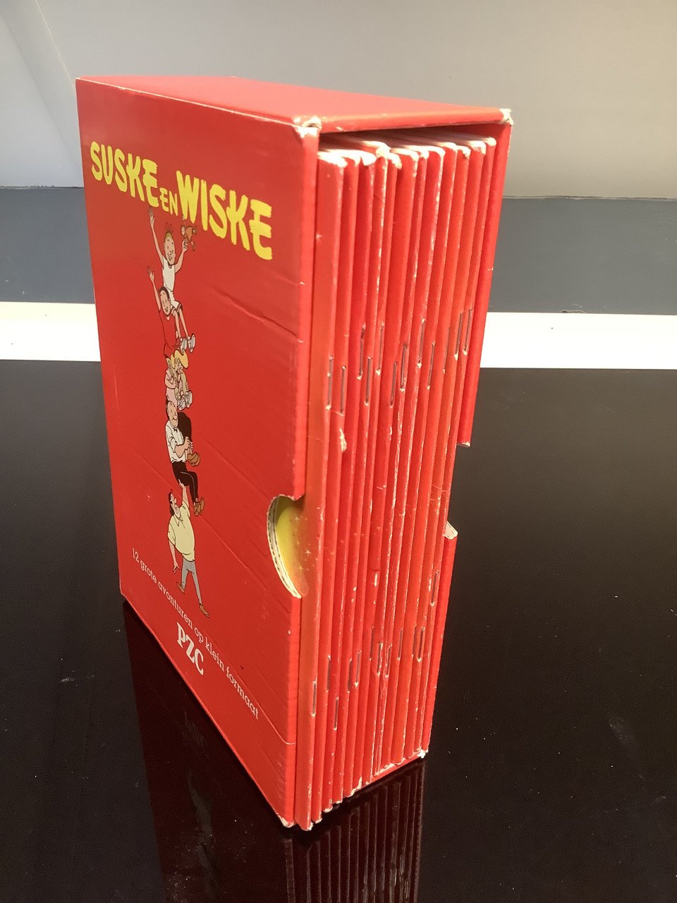 Verzamelbox Suske en Wiske. PZC uitgave, klein formaat.