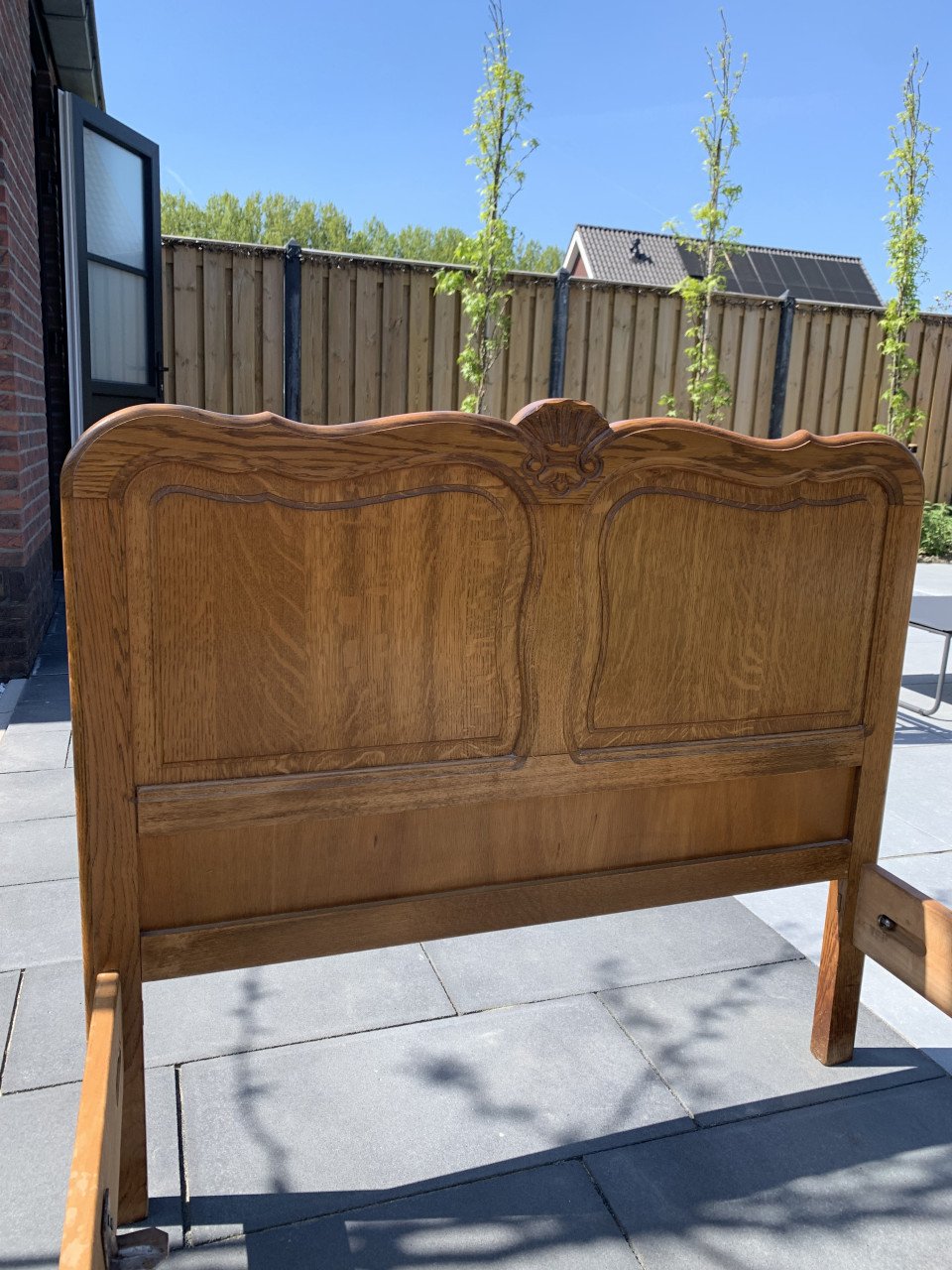 ✨Prachtig Sfeervol Antiek Brocante Eenpersoons Bed✨