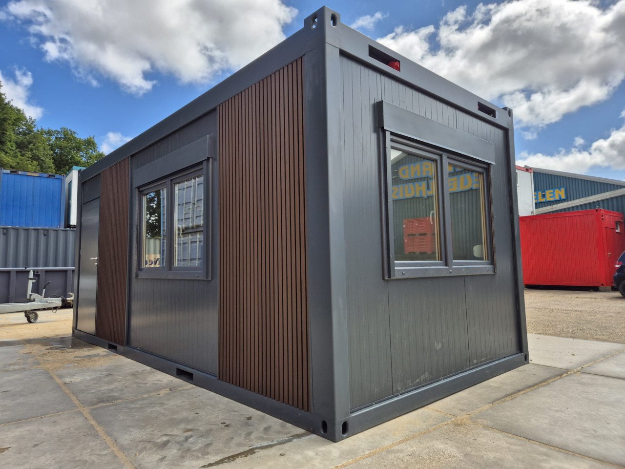 6x3m kantoorunit / tiny house / tuinkantoor / wooncontainer