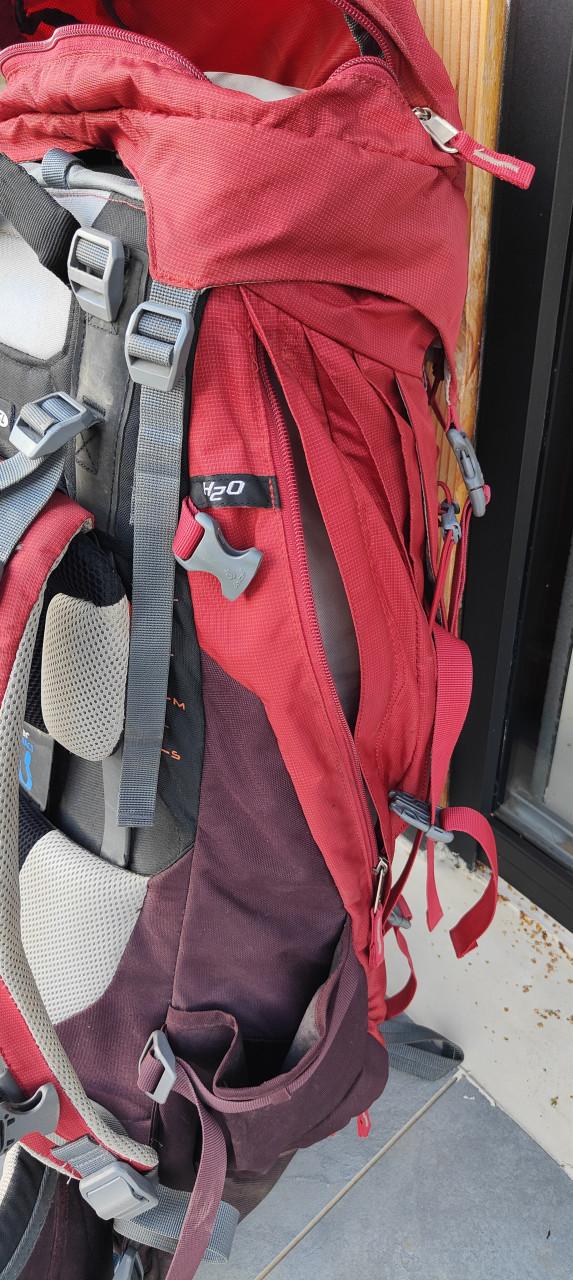 Backpack 55+15 liter