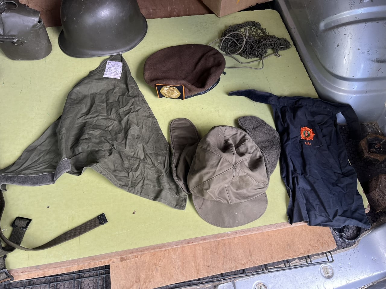 Militaire spullen