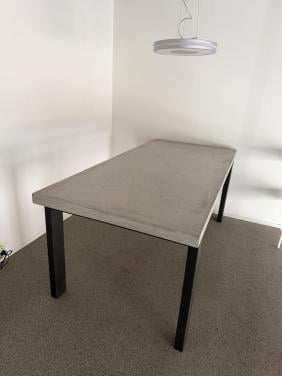 Betonlook eettafel Xoon