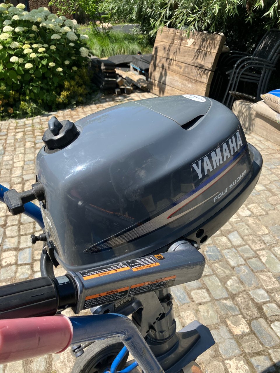 Yahama 4 pk 4 takt buiten boord motor