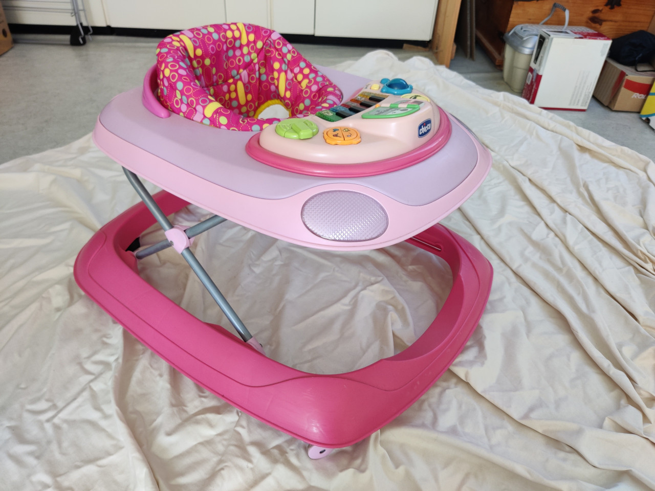 Loopwagen met licht en geluid