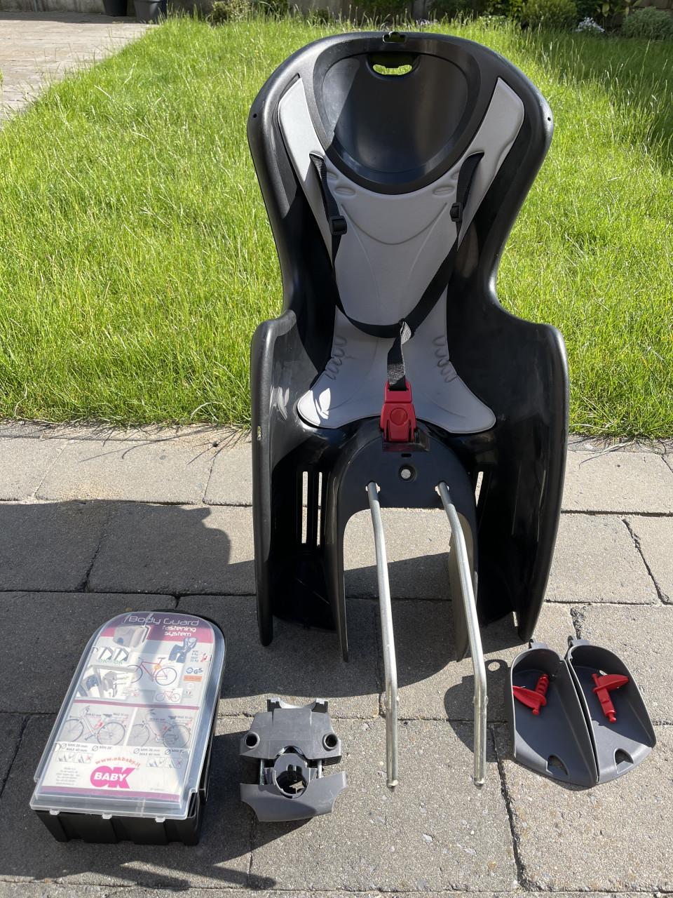 Fietszitje achter