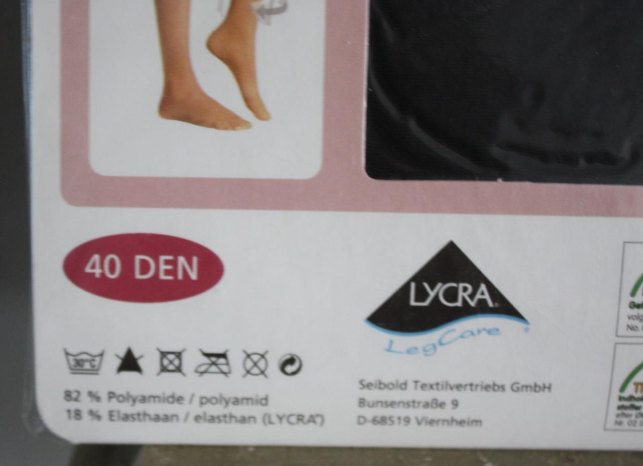 Nieuwe panty zwart  maat 38-40