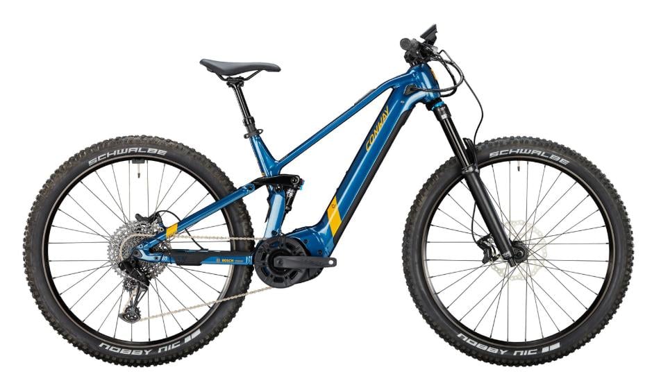 E ATB Full suspension CONWAY Xyron S 3.9 met Bosch CX 750 Wh accu