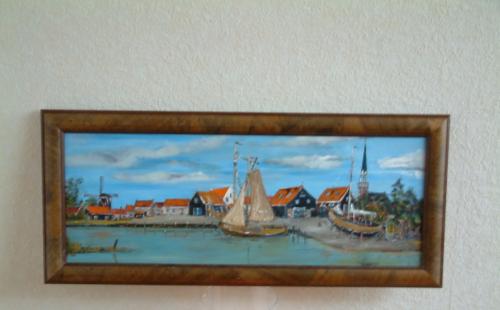 Arnemuiden haven  80 x 30 doek  120 x 80 cm