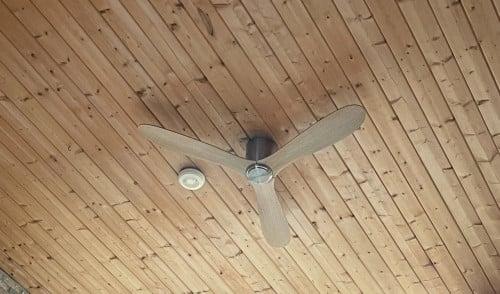Plafondventilator met afstandsbediening