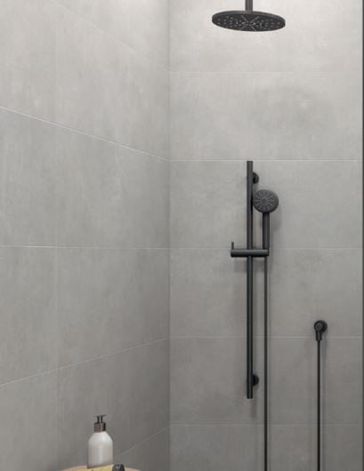 30305-247 Betonlook wandtegels, zachtgrijs, 30x90 cm, van € 36,25/m²  voor