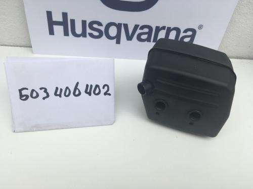 Uitlaat husqvarna 503406402 nieuw past op 61 - 272 kettingzaag