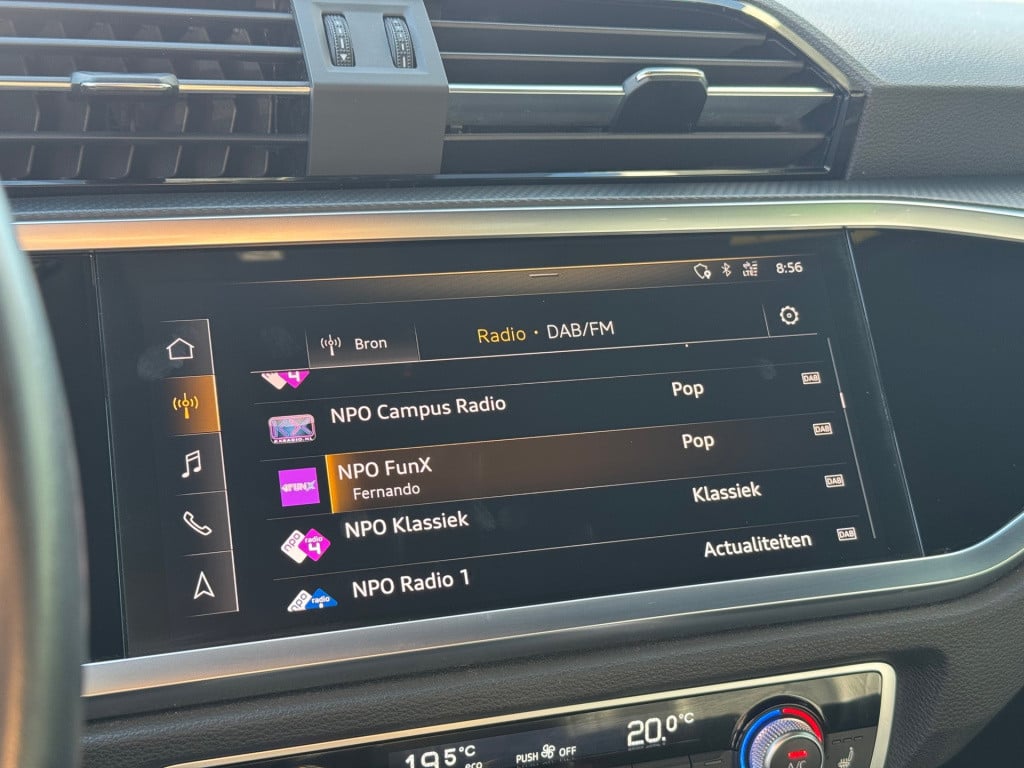 Audi Q3 sportback 35 tfsi pro line * camera * leer * carplay * black pack
