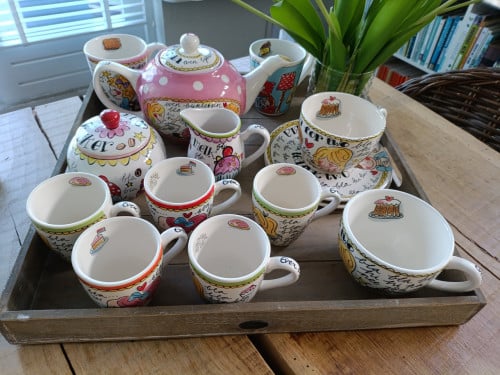 Blond servies