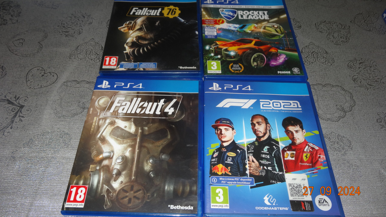 ZGAN verschillende PS4 games, alles werkt perfect, kies en bied naar waarde