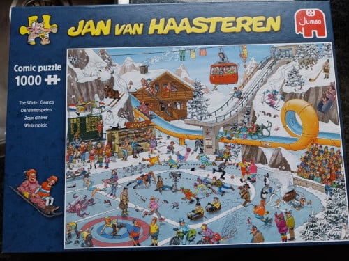 Jan van Haasteren puzzel 1000 stuks "Winterspelen"