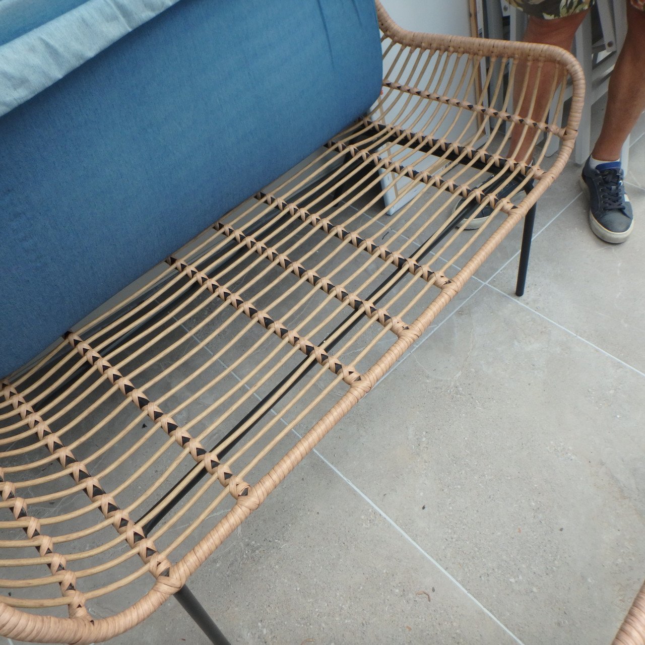 Rotan Tuinbankstel