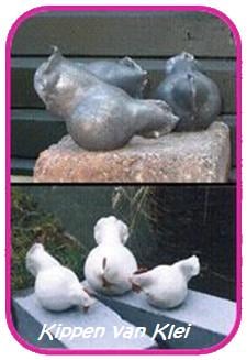 Workshop kippen kleien