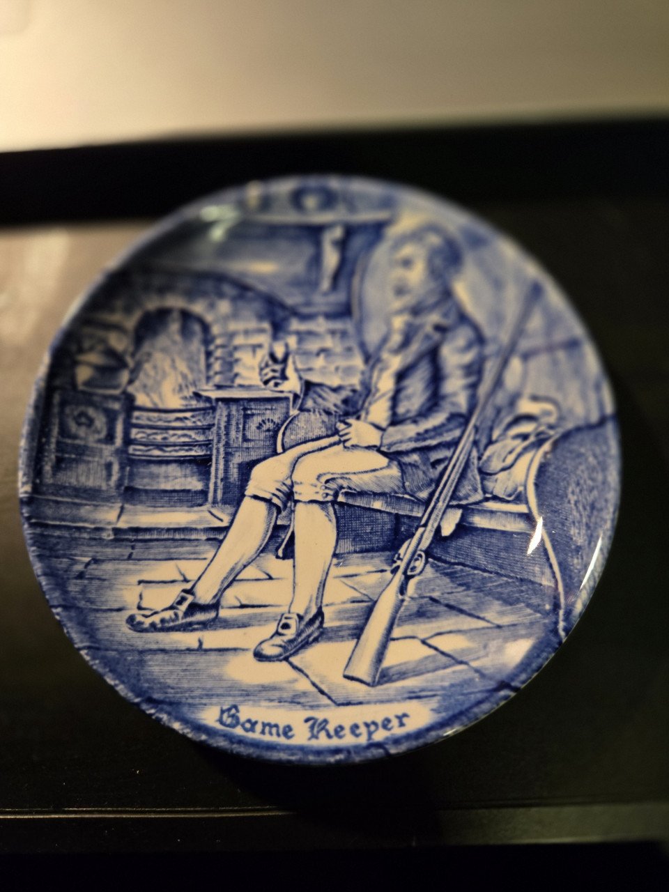 Petit Fourschaaltje  Game keeper Wedgwood 10cm   Helemaal gaaf