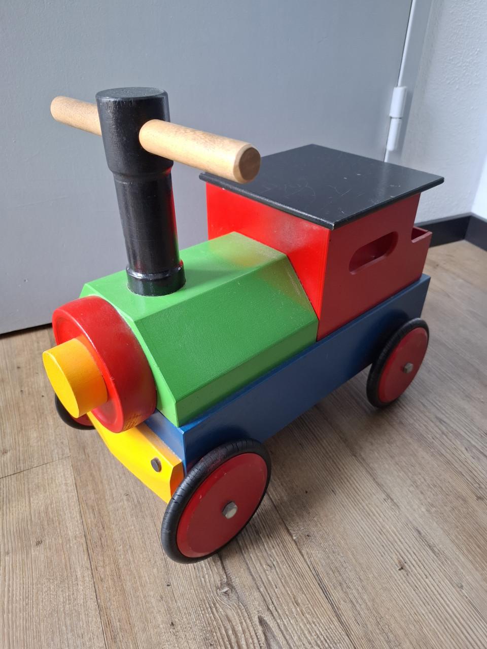 Loopauto hout