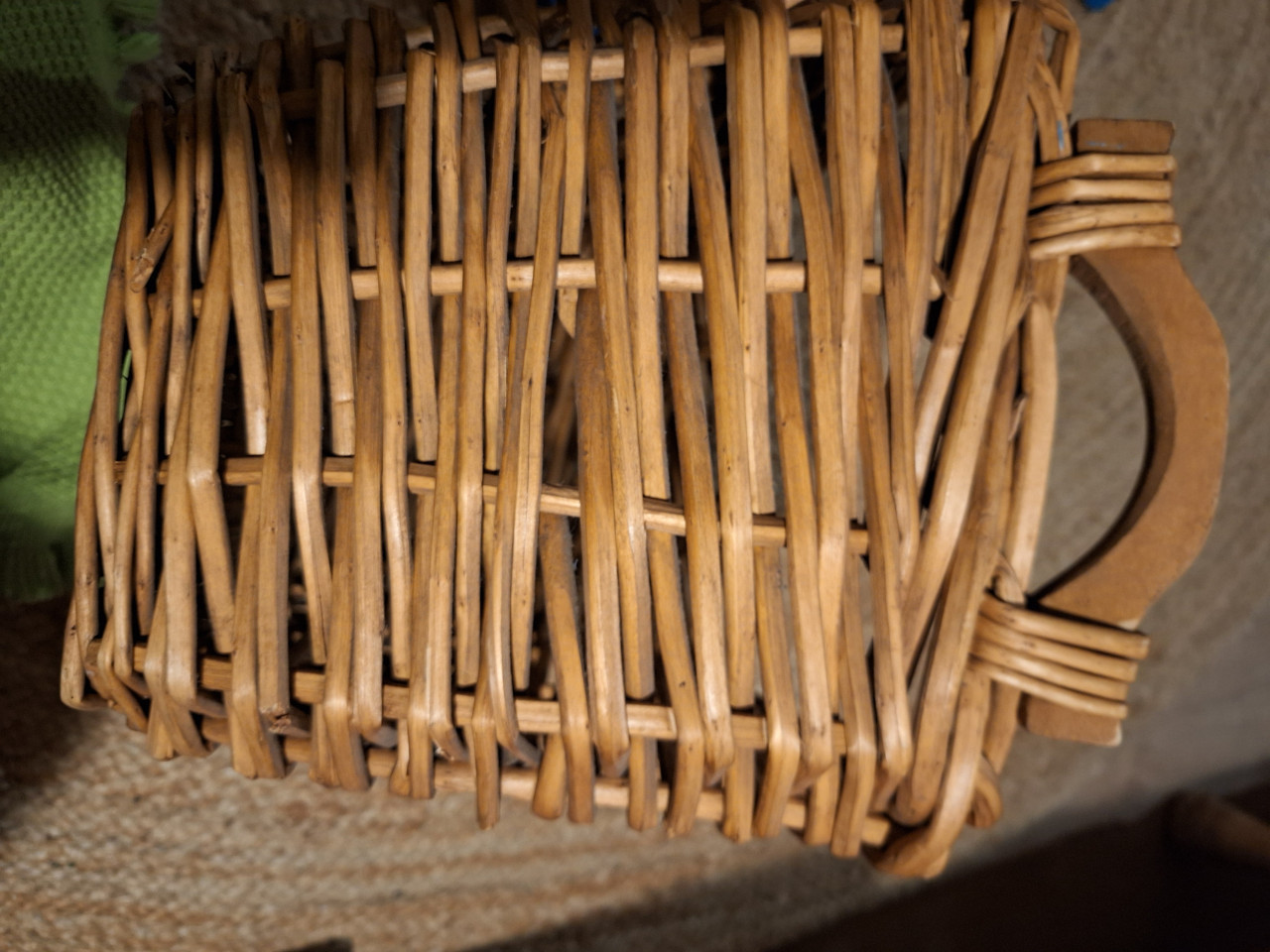 Decoratieve rotan mand