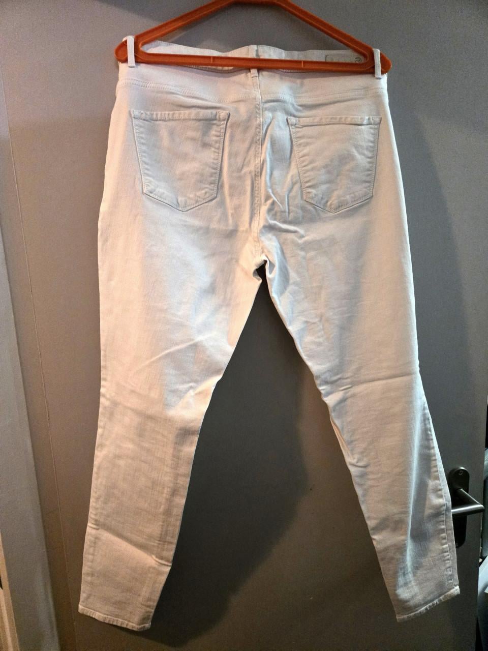 Witte skinny jeans voor dames, Maat 44 Reell,