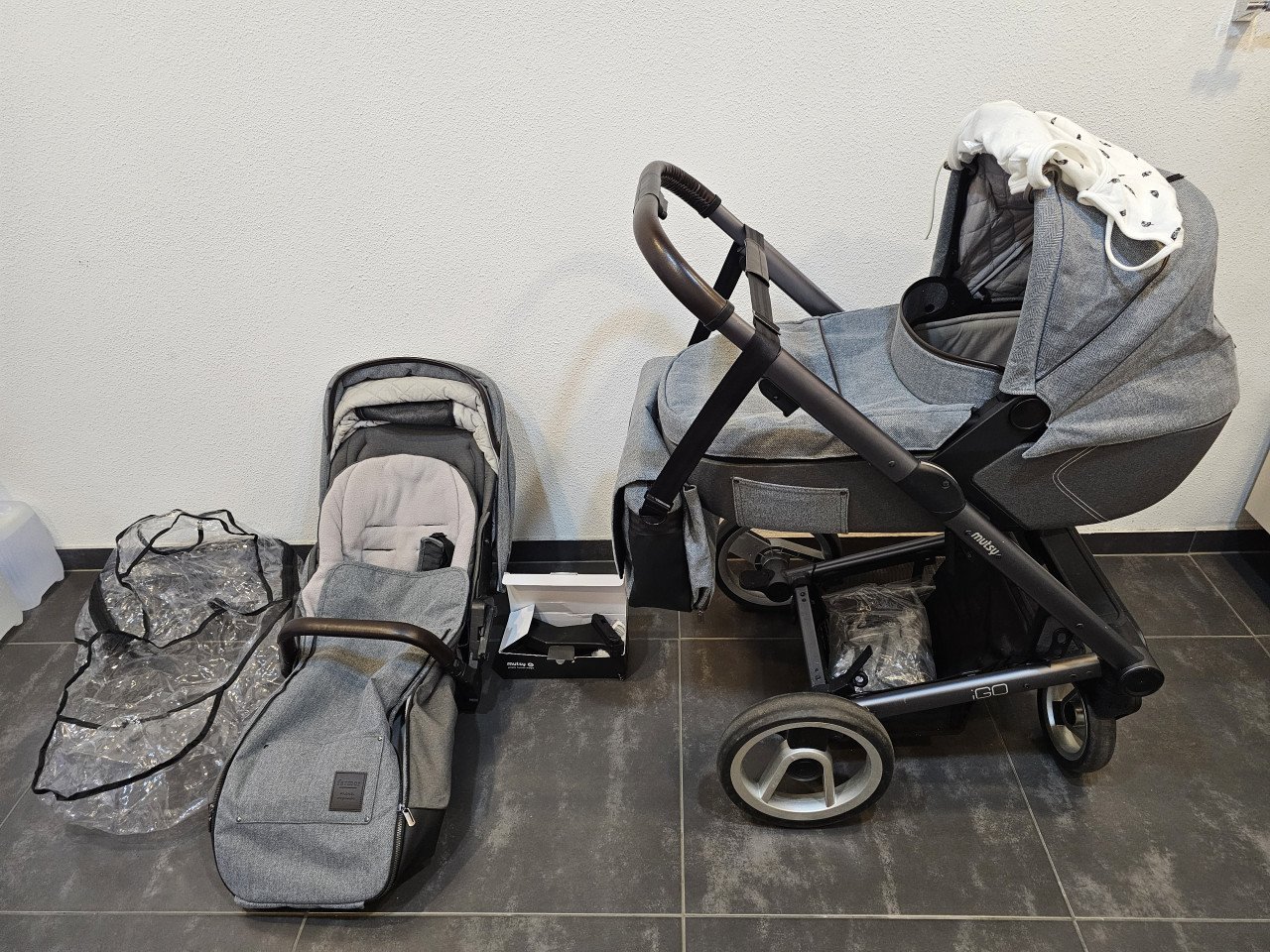 Mutsy iGo kinderwagen compleet