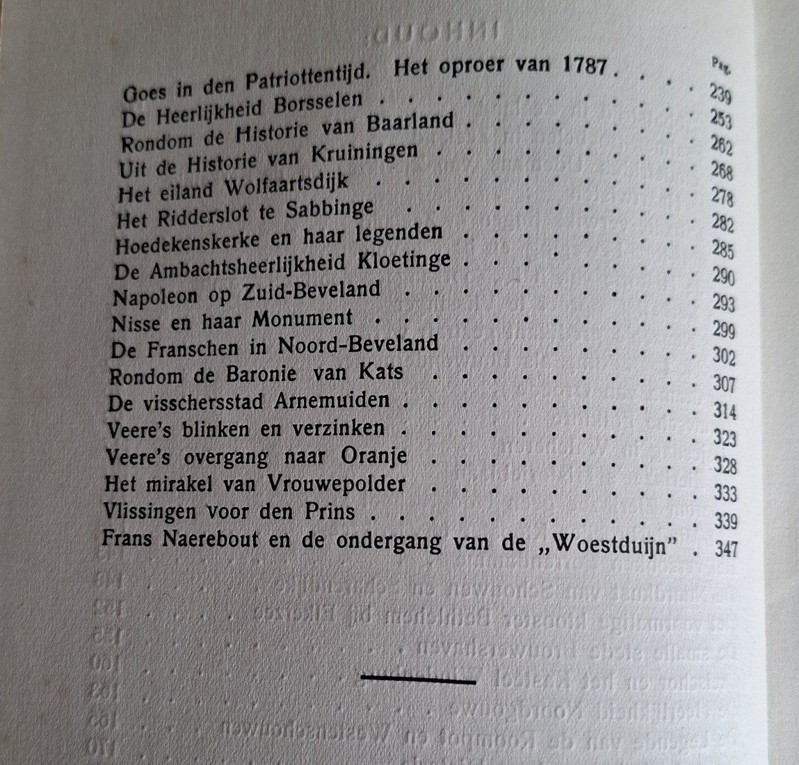 Ons Zeeuwsch Verleden (uit 1933), door A.M. Wessels