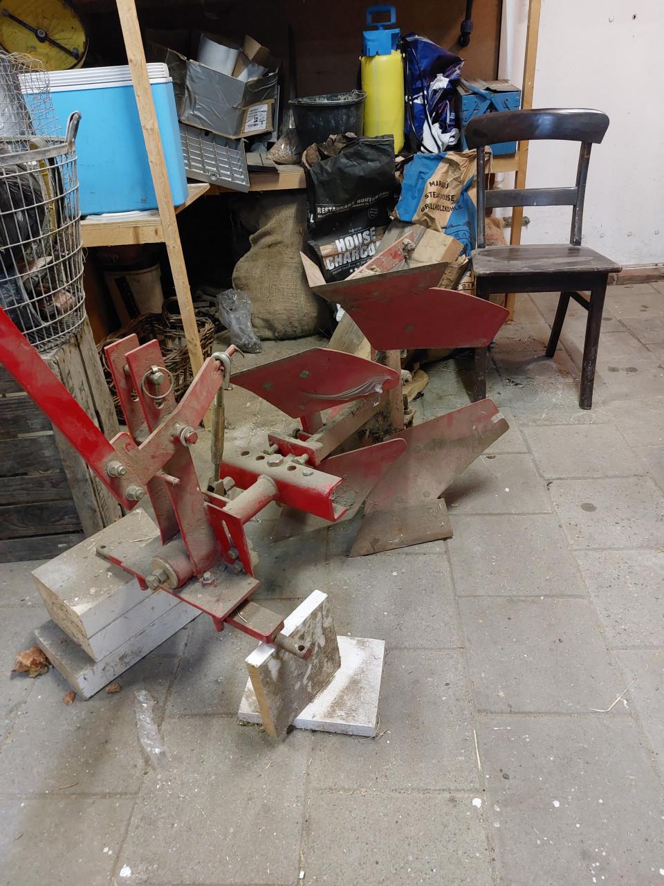 Frees  en ploeg voor Kubota trekker