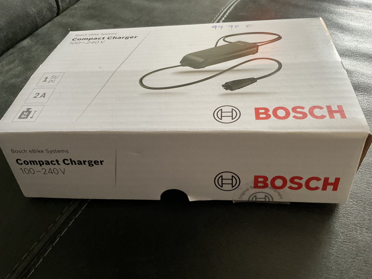 Bosch fiets accu lader compact Charcher 100-240V