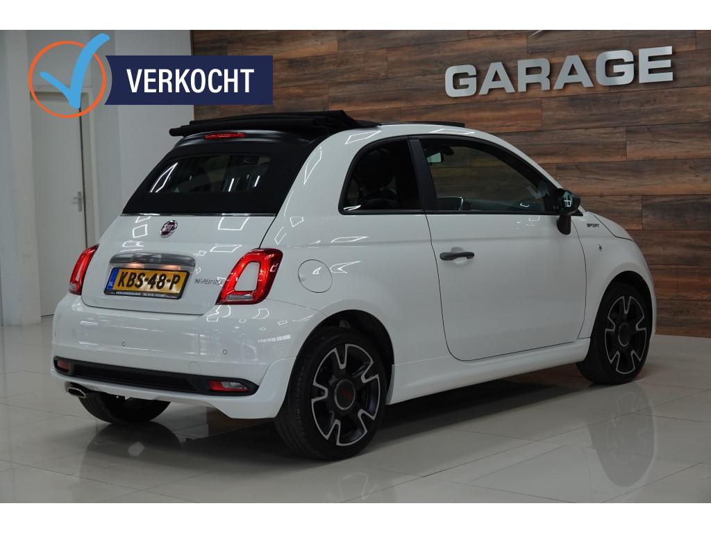 Fiat 500 C 1.0 hybrid sport | cruise | pdc | carplay | cabrio |