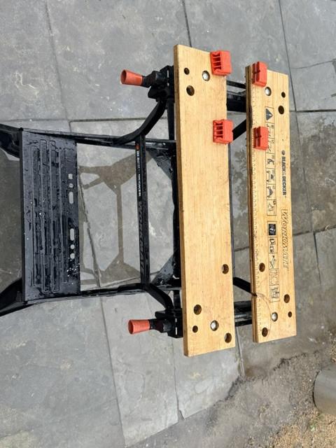Black & Decker Workmate inklapbare werkbank + accessoires