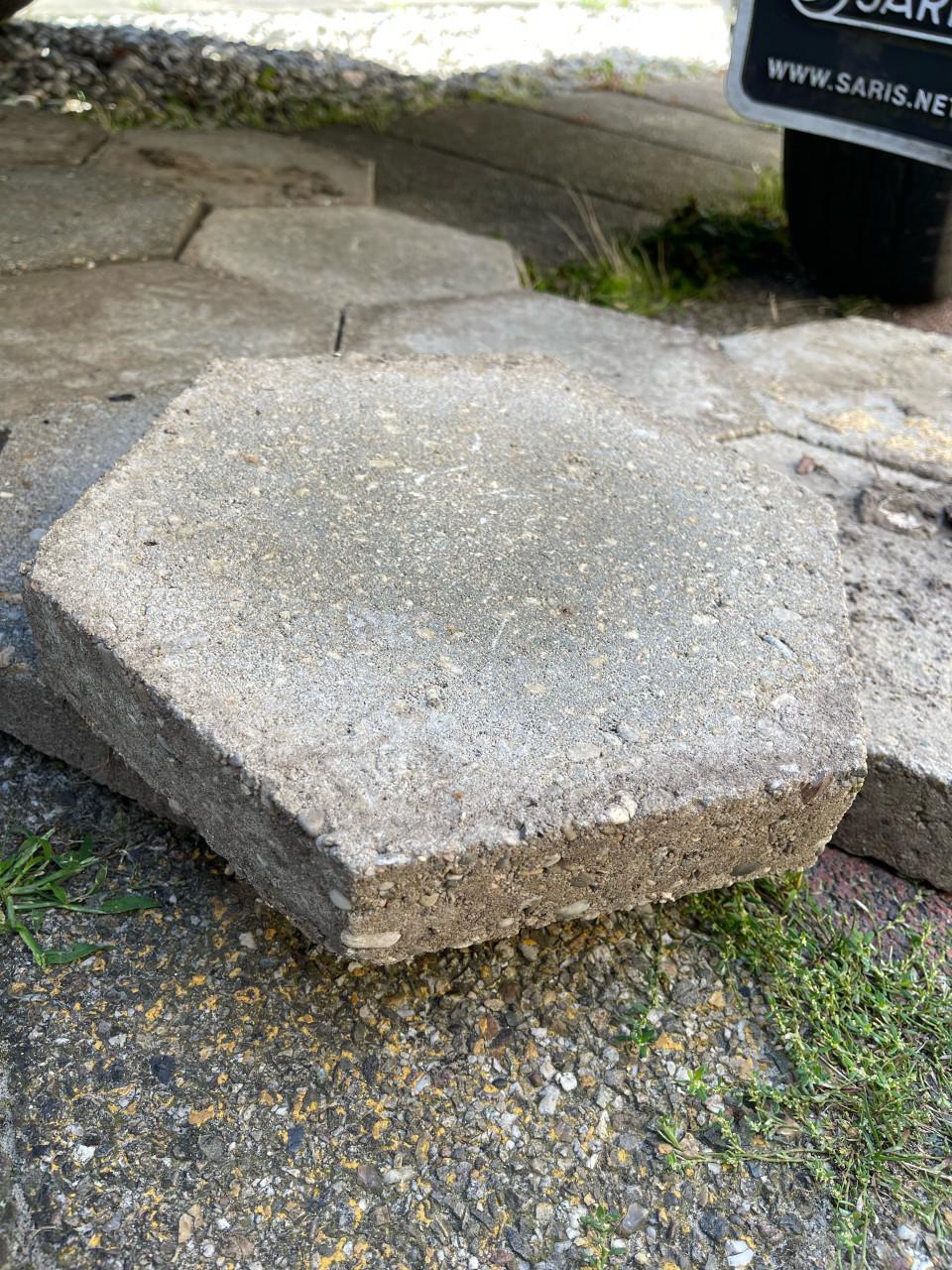 Gartis Hexagon betontegels (42 m2)