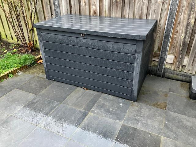 Opberg kist voor buiten