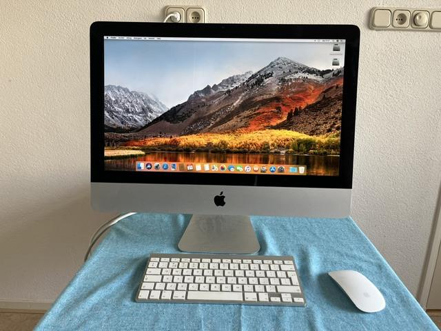 Apple iMac 21" met 16 Gb, SSD 250 Gb en HD 2 Tb