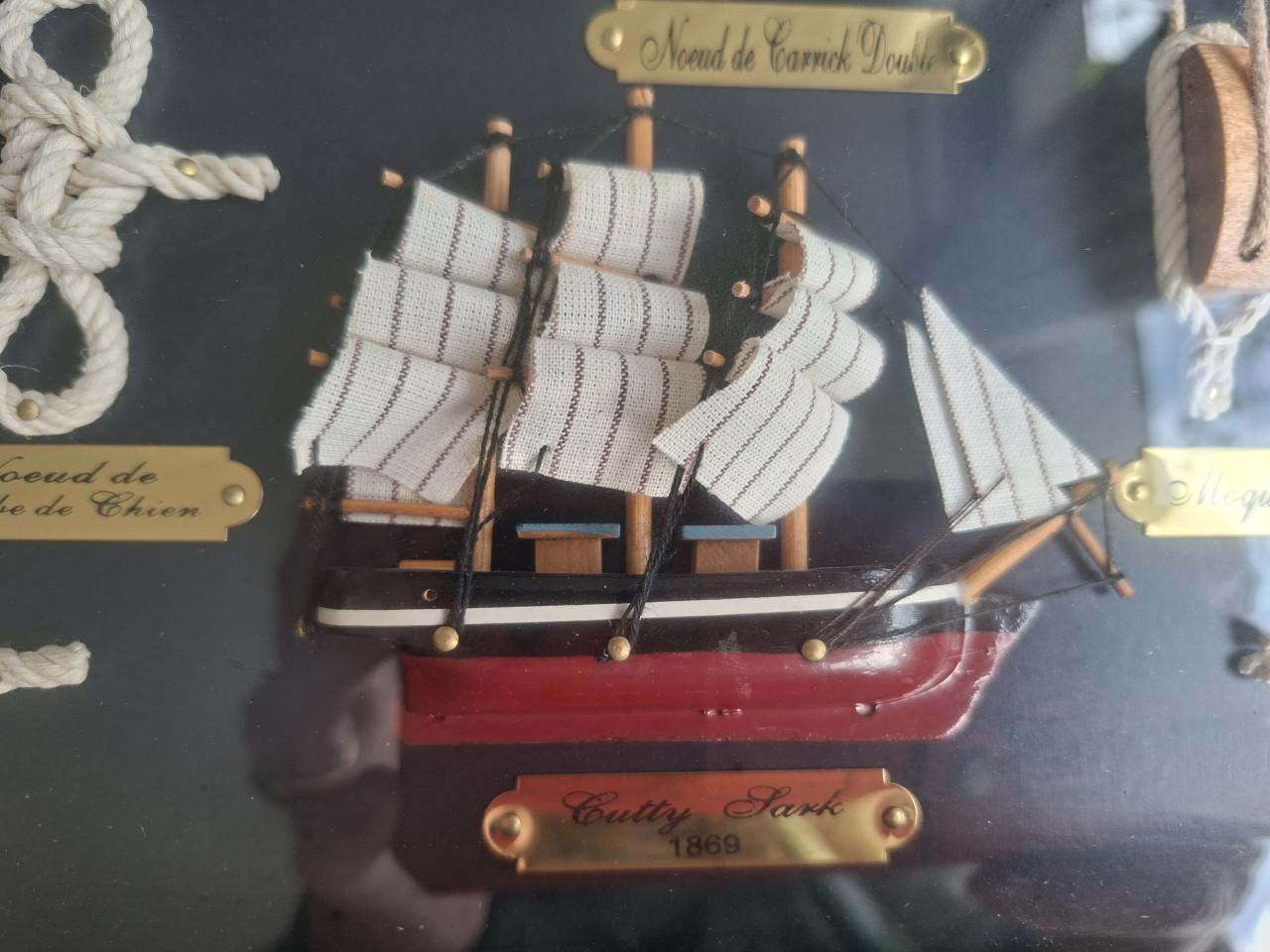 Diorama knopenbord Cutty Shark