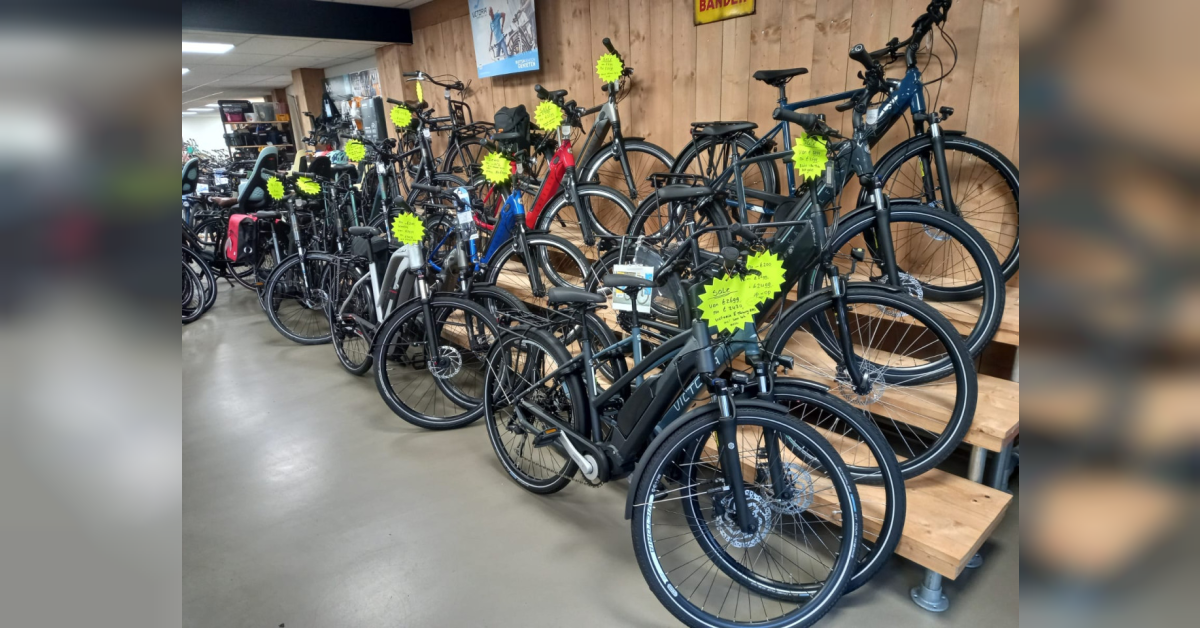 Winter aanbiedingen bij Rijwielhandel Boone,korting tot wel 730 euro.