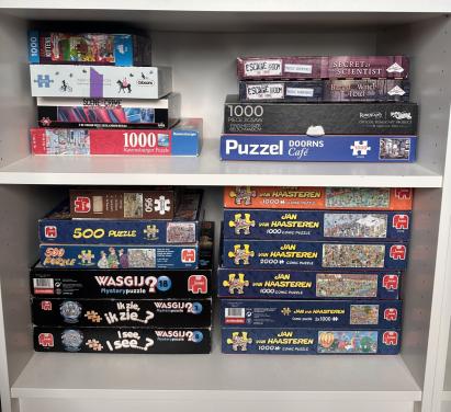 Puzzel verzameling ruim 20.000 stukjes