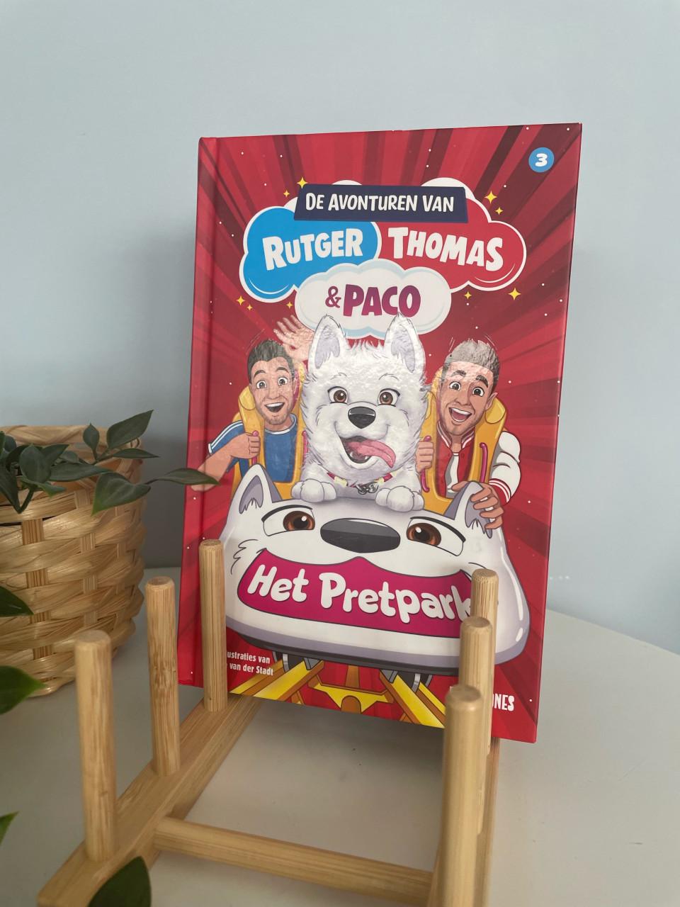 Boekenreeks van Rutger, Paco en Thomas! Deel 1 tm 5