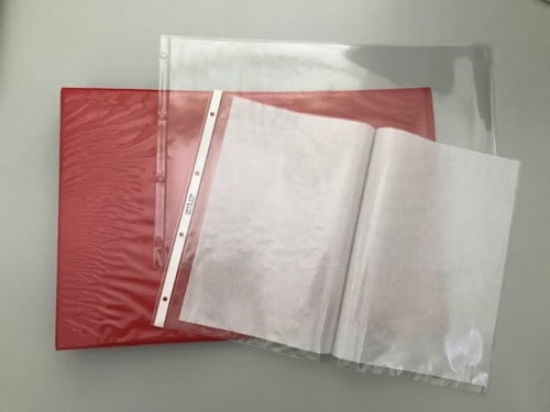 Nieuwe Ringmappen harde kaft PVC