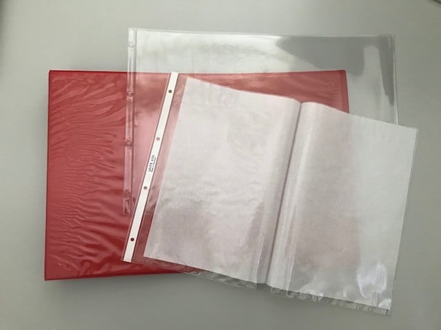 Nieuwe Ringmappen harde kaft PVC