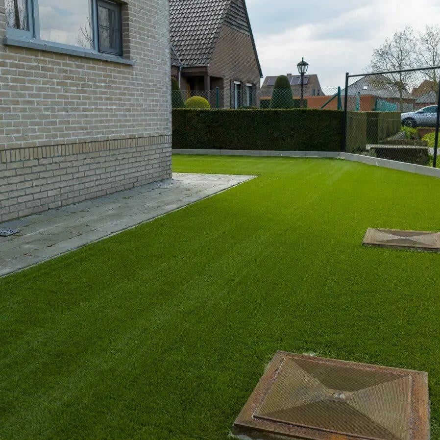 Hoogwaardig kunstgras, kind- en diervriendelijk!