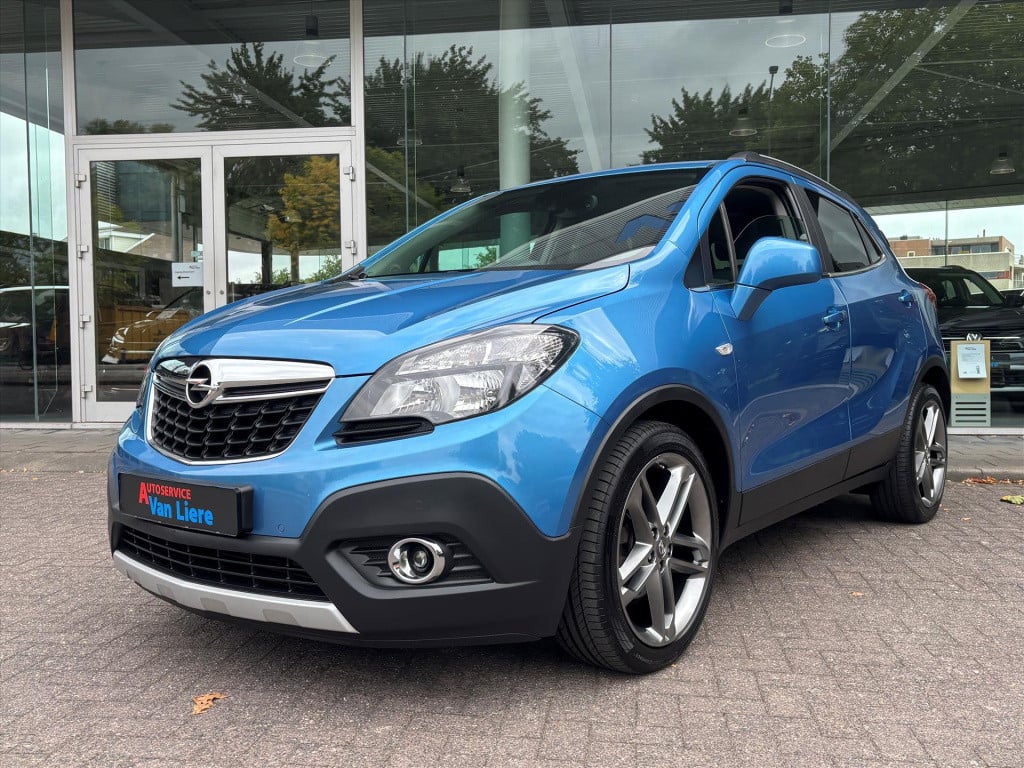 Opel Mokka 1.4 turbo 140pk cosmo| sunroof|trekhaak|leder| stoel-stuurverwar