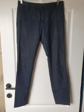 Donkerblauwe Hugo Boss pantalon maat 46