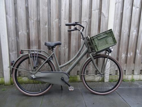 🚲💚 Cortina U4 Transport Meisjesfiets – 26 inch Groen