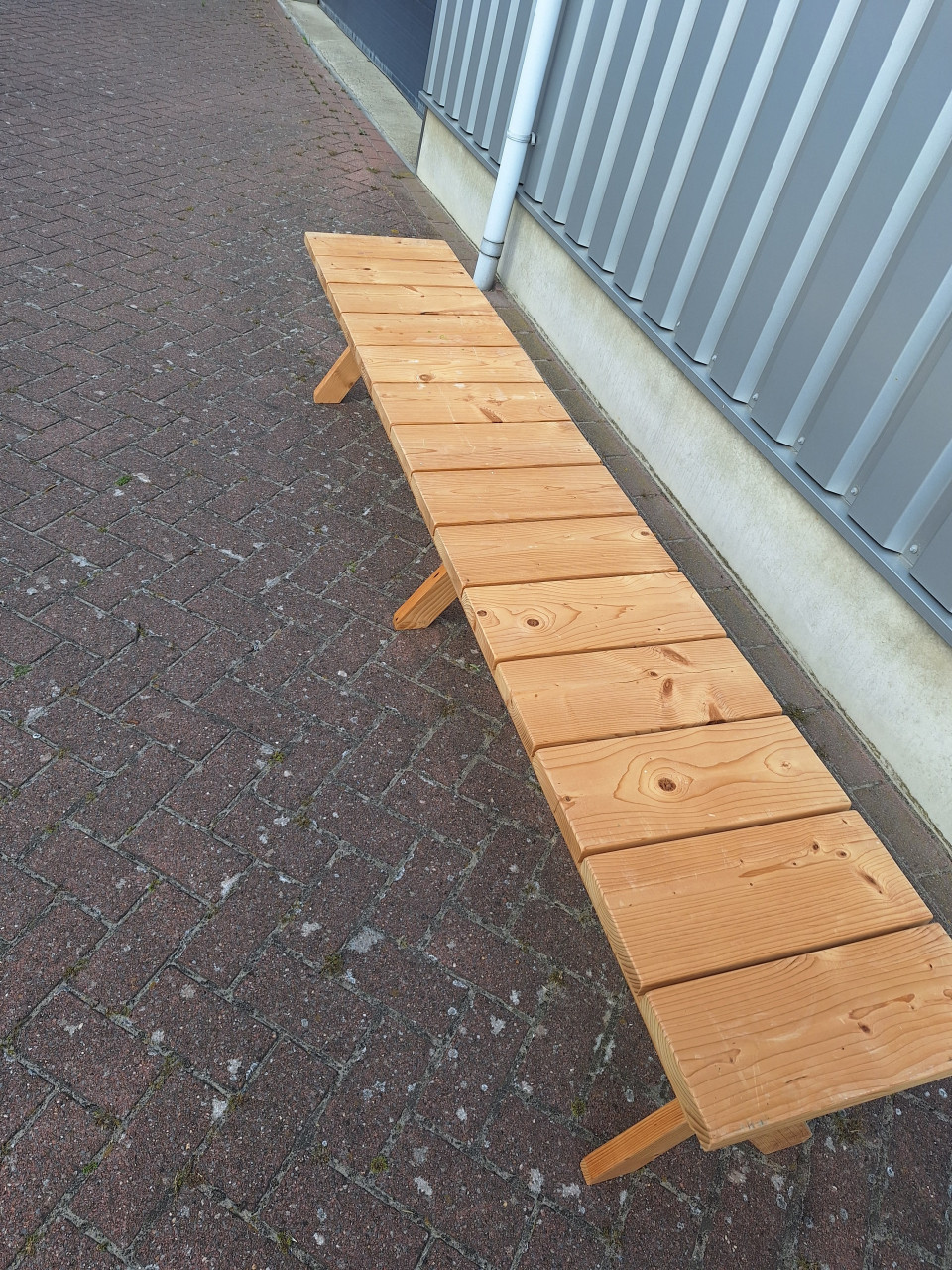 Steigerhouten bank
