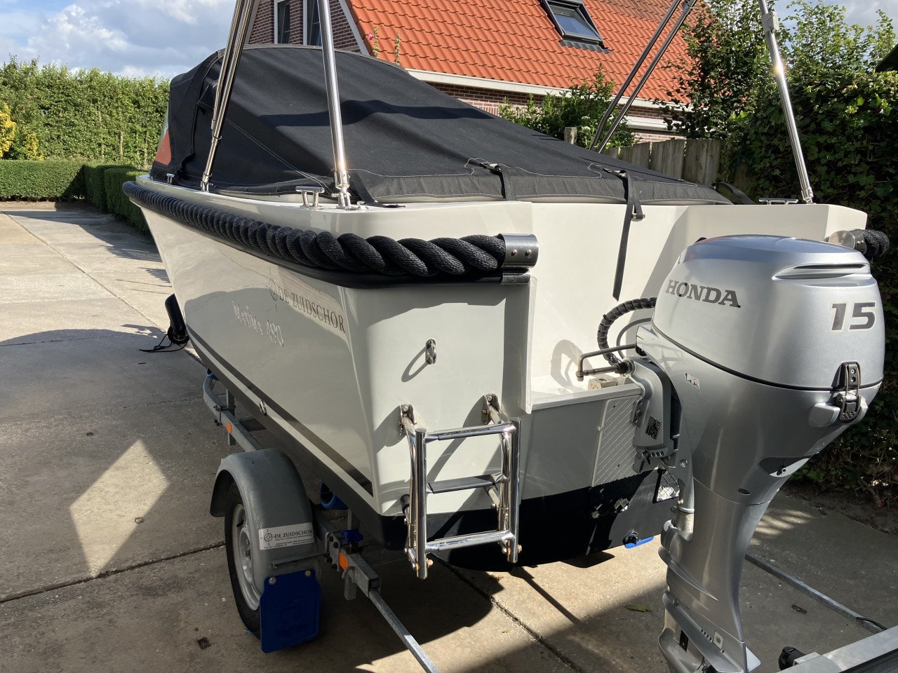 Maxima sloep met trailer