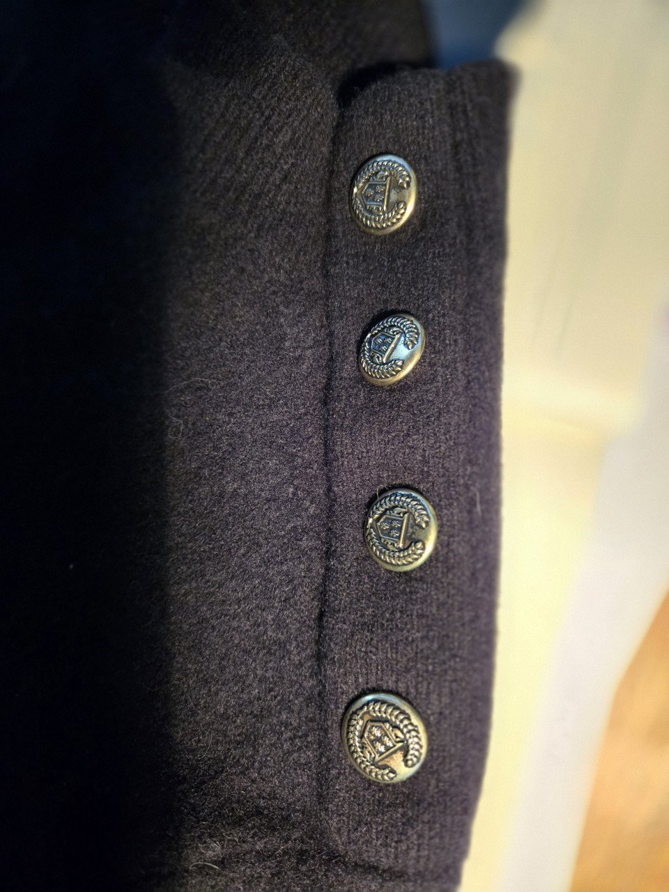 Korte trui van wolmix Massimo Dutti Maat S Lange mouwen
