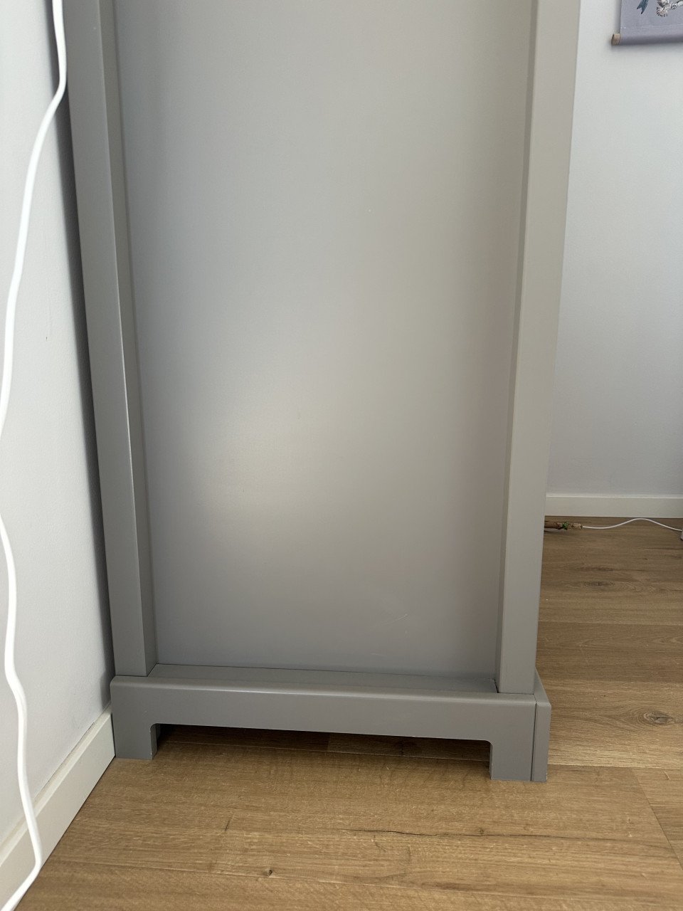 Commode en kinderkamer kast Petite Amélie zacht grijs