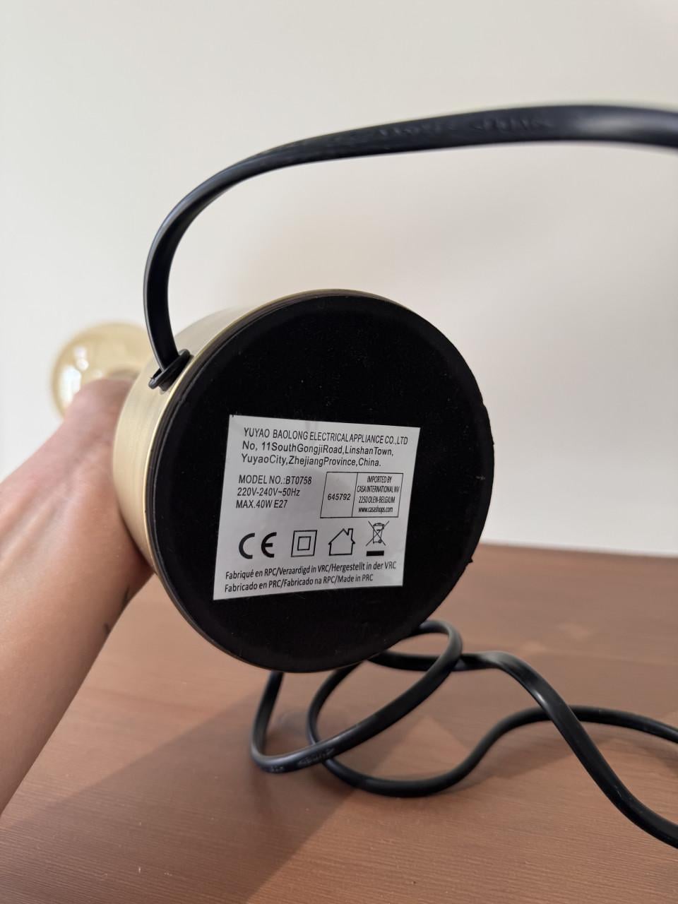 Mooie bureau lamp